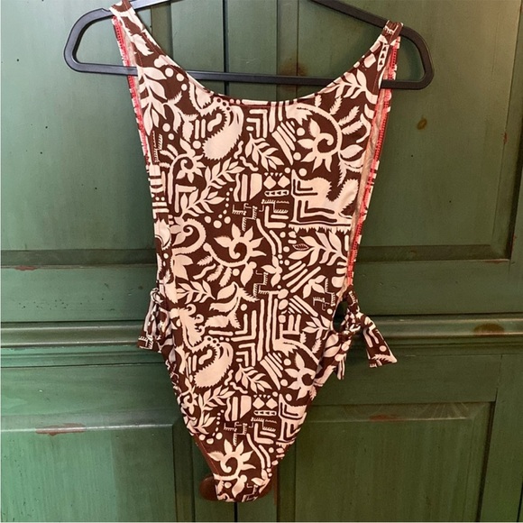Free People Beach Pamela High Cut One Piece swim suit - Picture 3 of 5